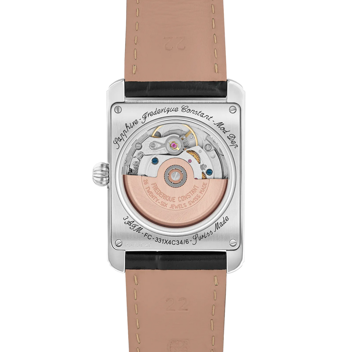 Frederique Constant Classics Carrée Moonphase Automatic FC-333S4C6
