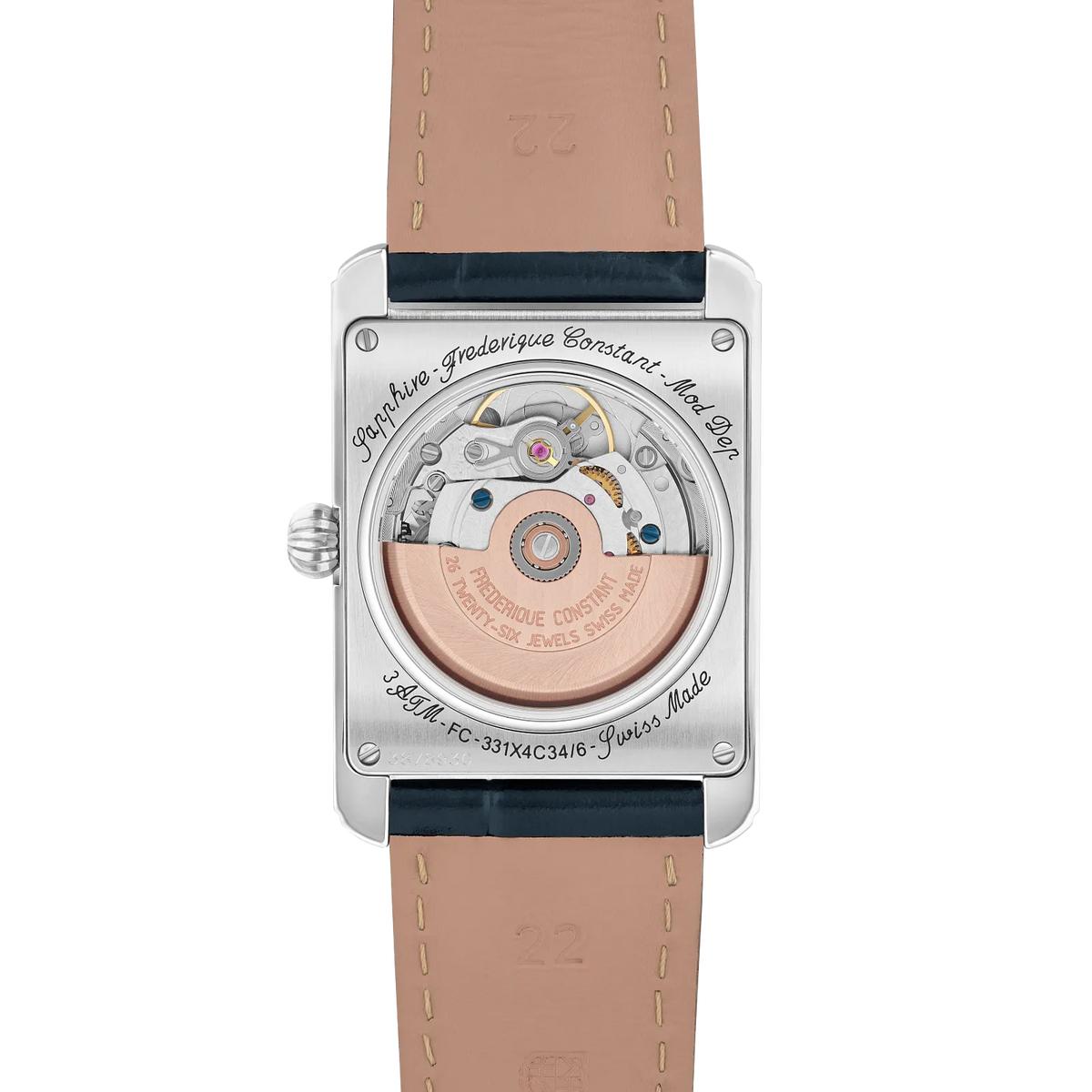 Frederique Constant Classics Carrée Moonphase Automatic FC-333N4C6