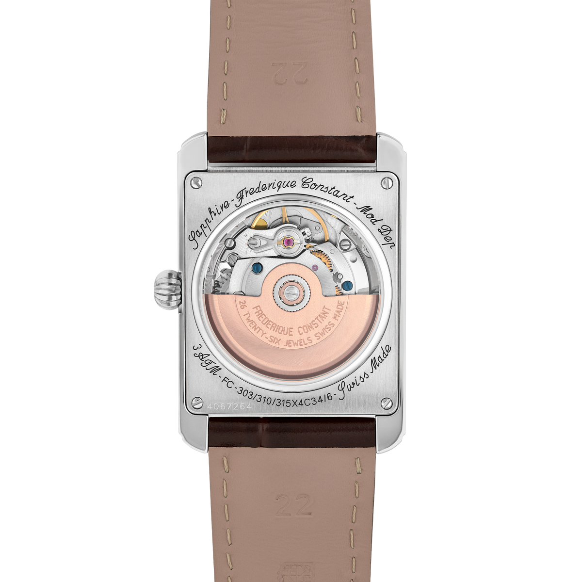 Frederique Constant Classic Carrée Small Seconds FC-303SAL4C6