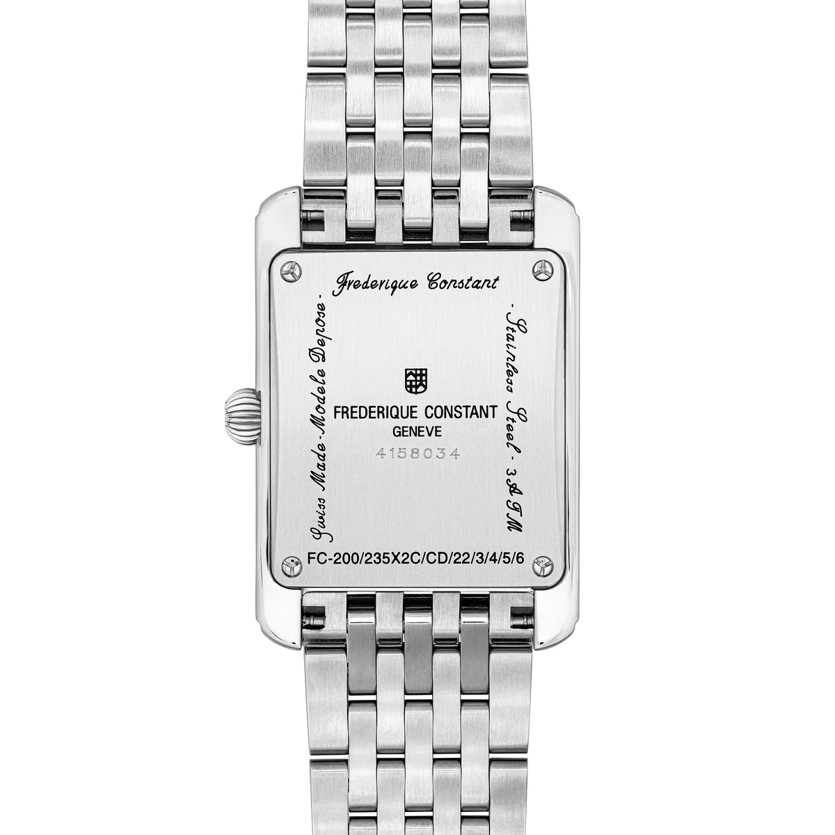 Frederique Constant Classics Carree Ladies By Felipao FC-200PI2C6B