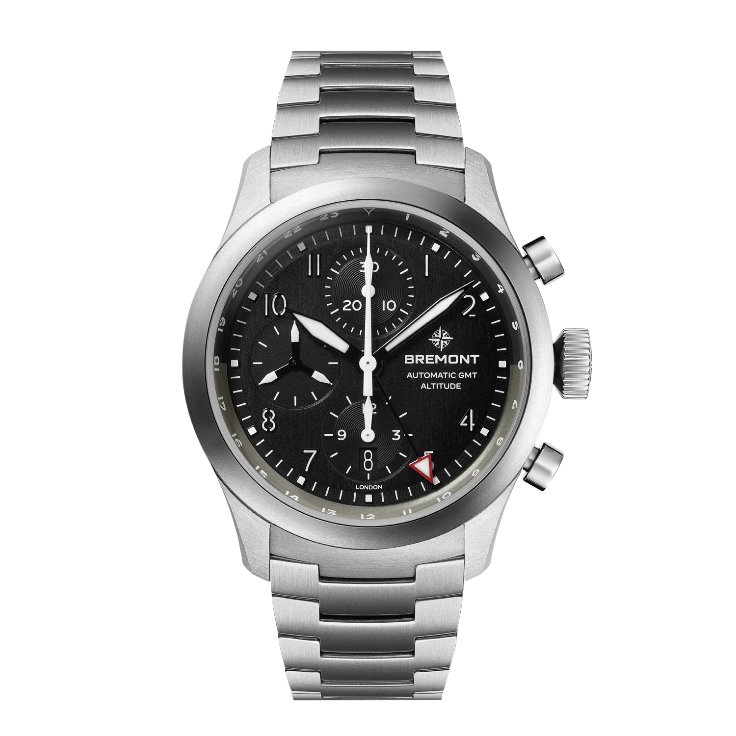 Bremont Altitude Chronograph GMT ALT42-CHR-G-SS-BK-B