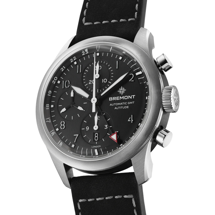Bremont Altitude Chronograph GMT ALT42-CHR-G-SS-BK-L-S