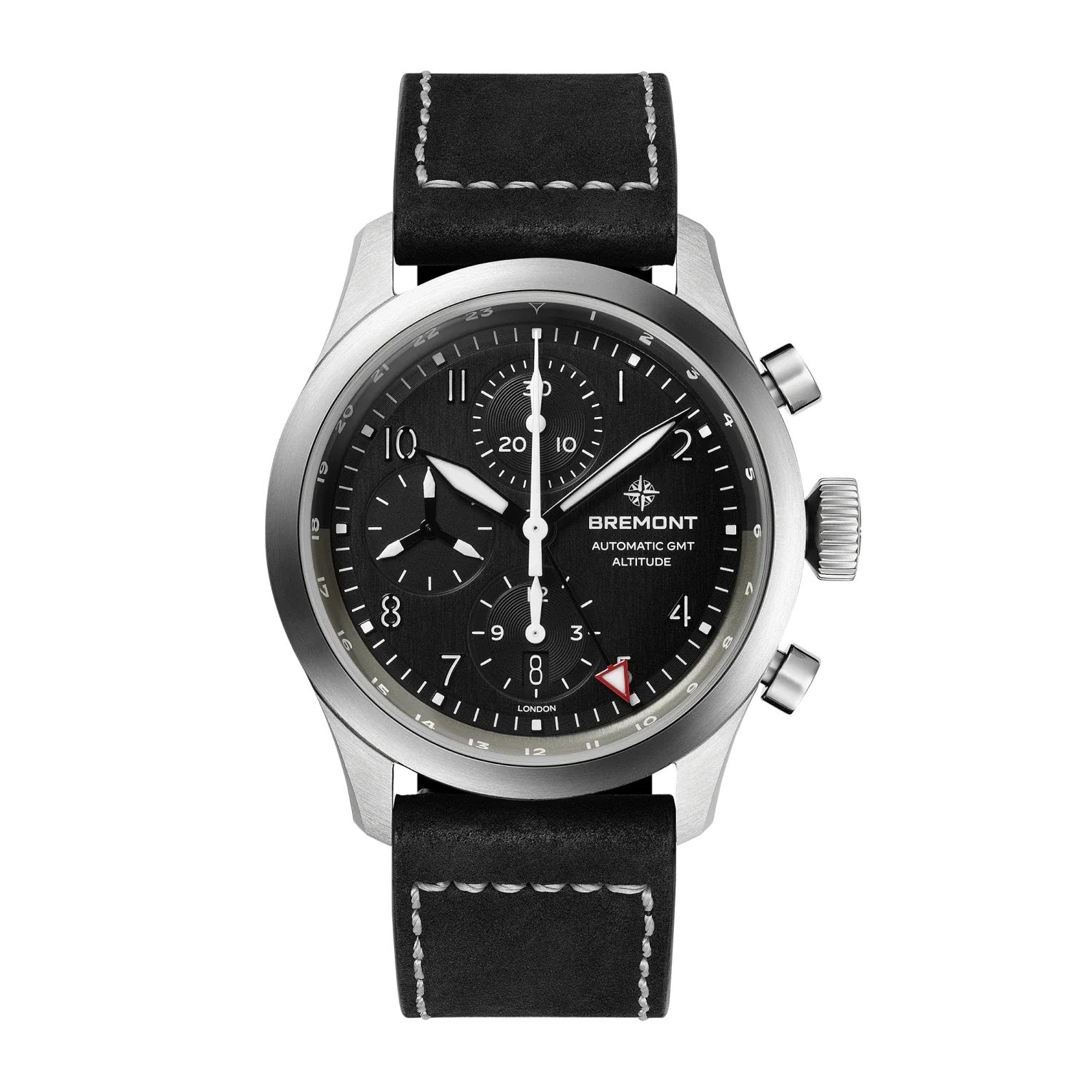 Bremont Altitude Chronograph GMT ALT42-CHR-G-SS-BK-L-S