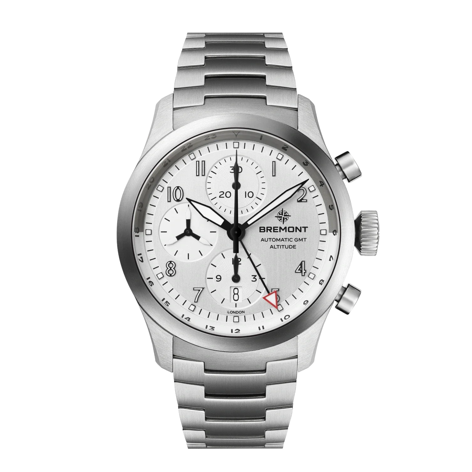 Bremont Altitude Chronograph GMT ALT42-CHR-G-SS-SI-B