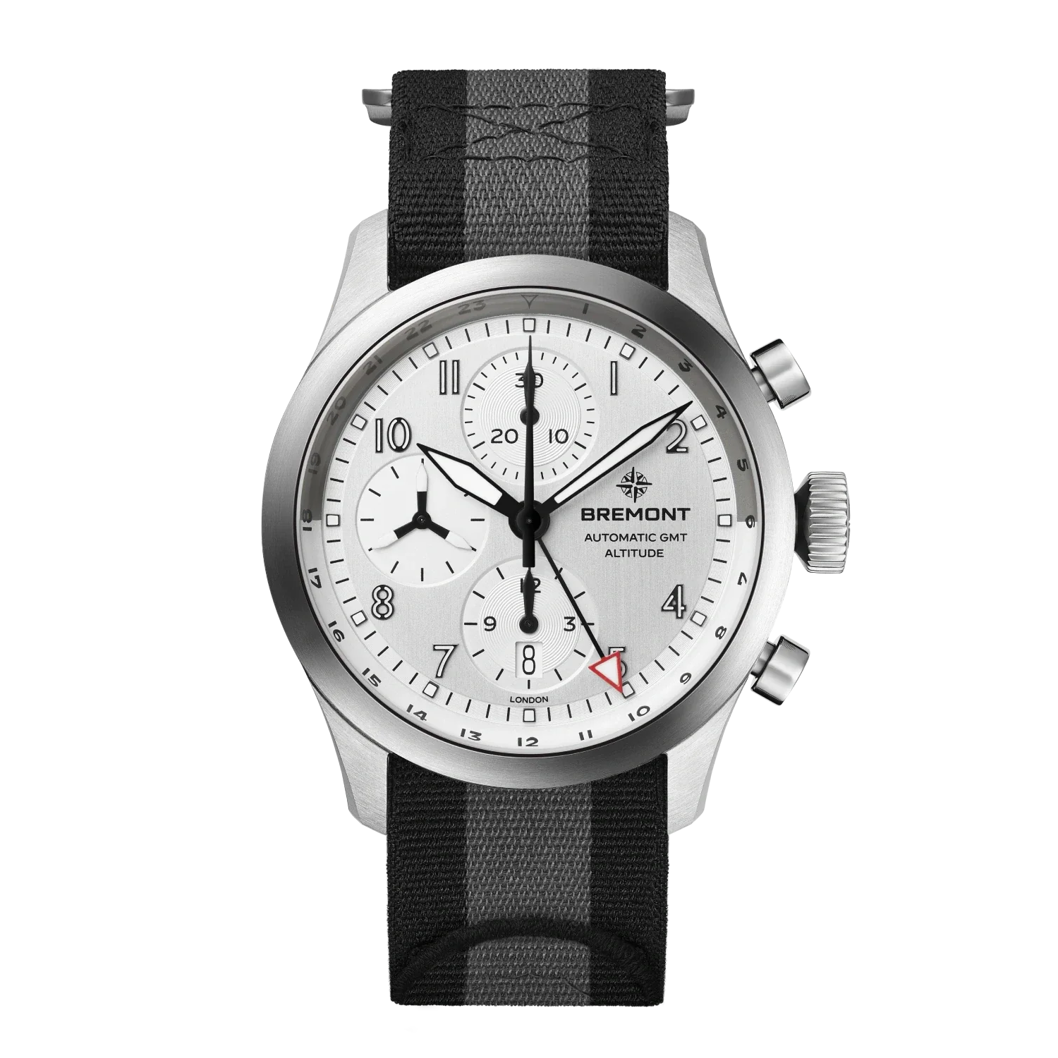 Bremont Altitude Chronograph GMT ALT42-CHR-G-SS-SI-N-S