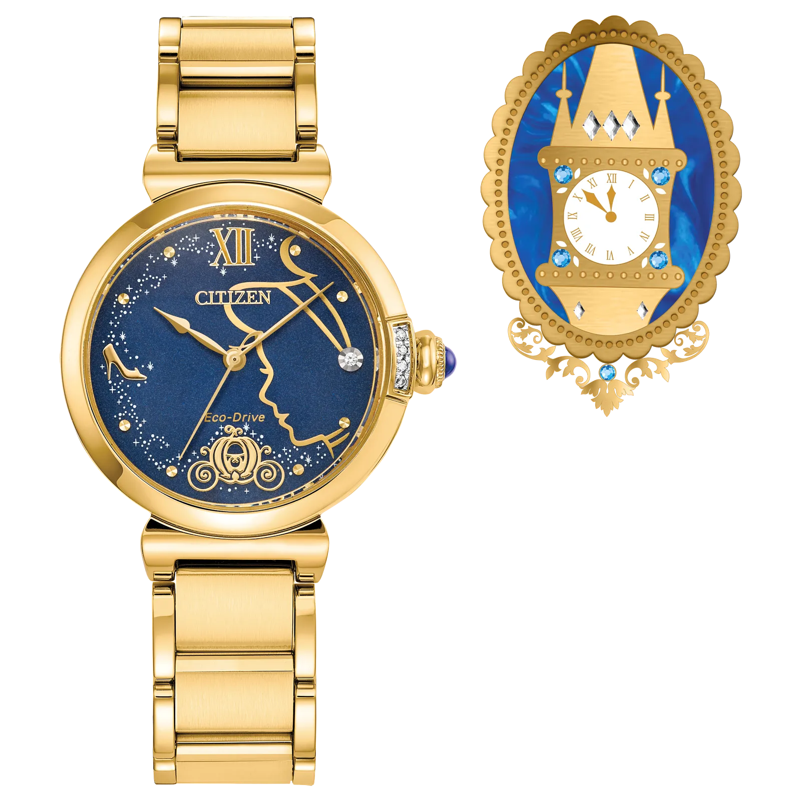 Citizen L Cinderella 75th Anniversary EM1068-69W