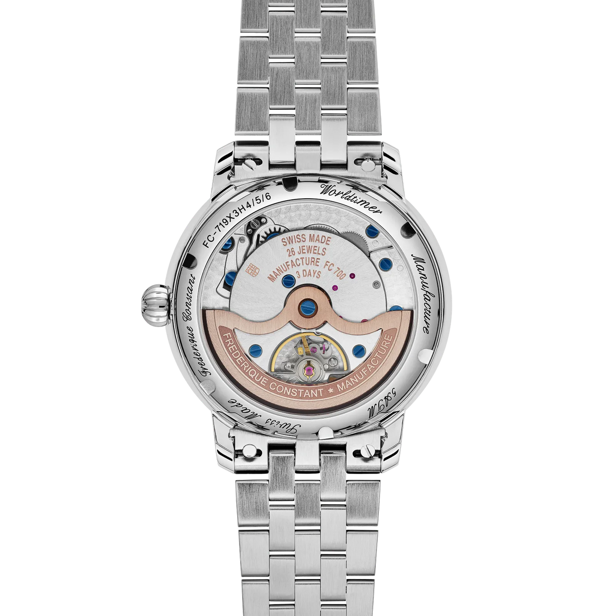 Frederique Constant Manufacture Classic Worldtimer FC-719NN3H6B