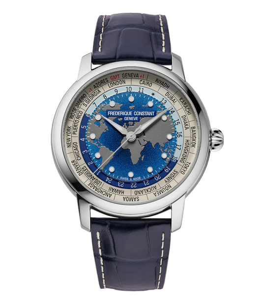 Frederique Constant Manufacture Classic Worldtimer FC-719BLW3H6