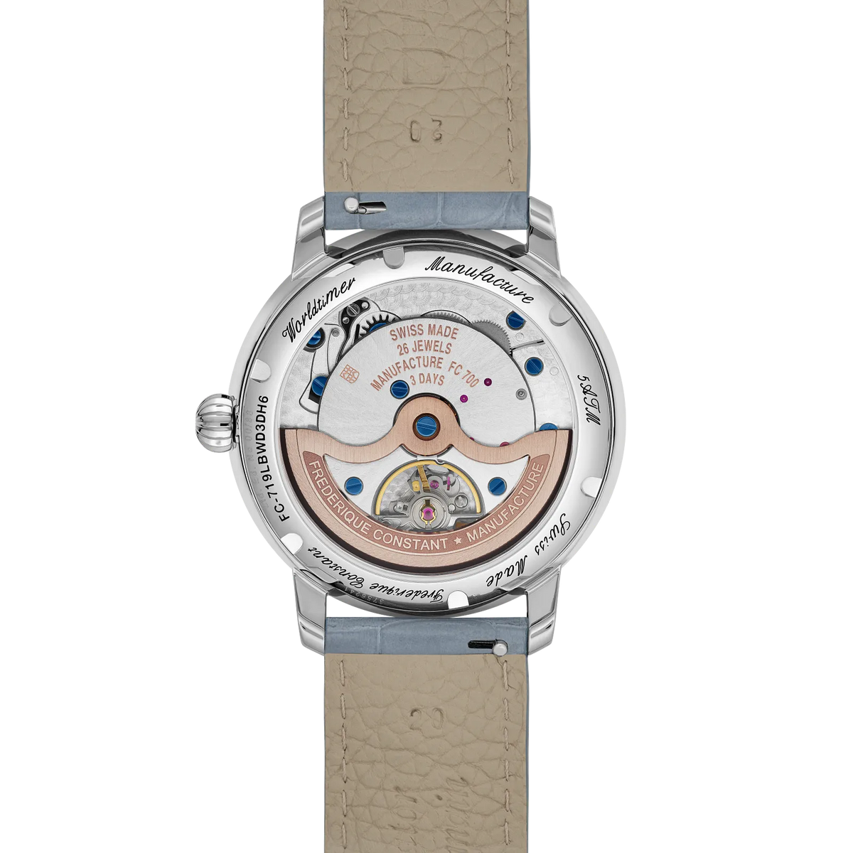 Frederique Constant Manufacture Classic Worldtimer FC-719LBWD3DH6