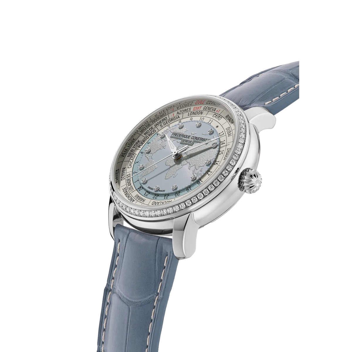 Frederique Constant Manufacture Classic Worldtimer FC-719LBWD3DH6