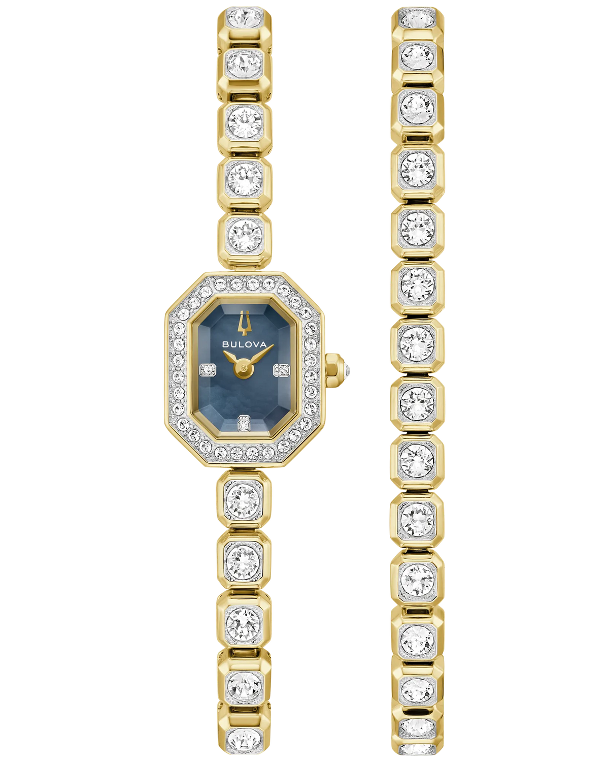 Bulova Crystal Set Watch 98X143