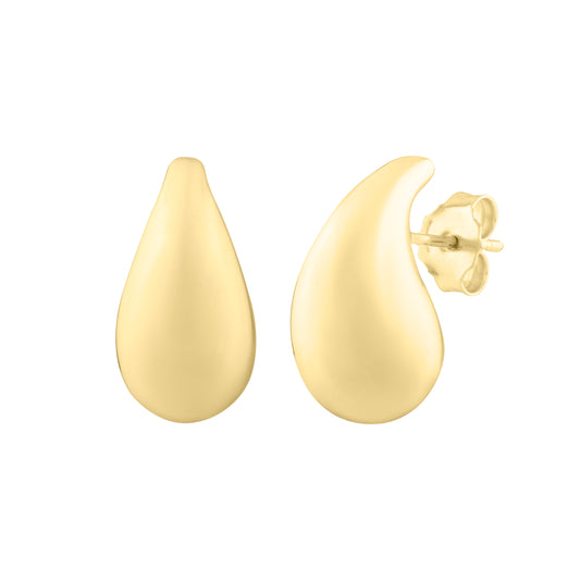 Royal Chain 14K Small Raindrop Studs E15584