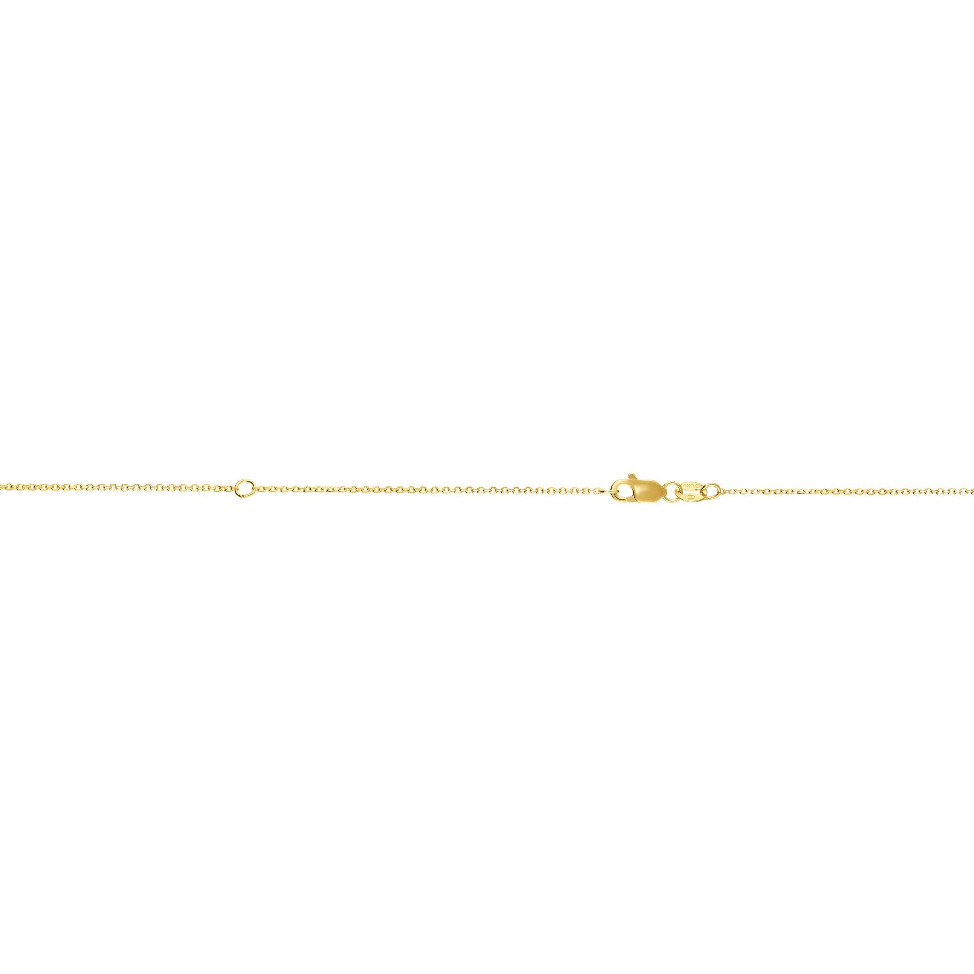 Royal Chain 14K Gold 0.87mm Extendable Chain ECAB025