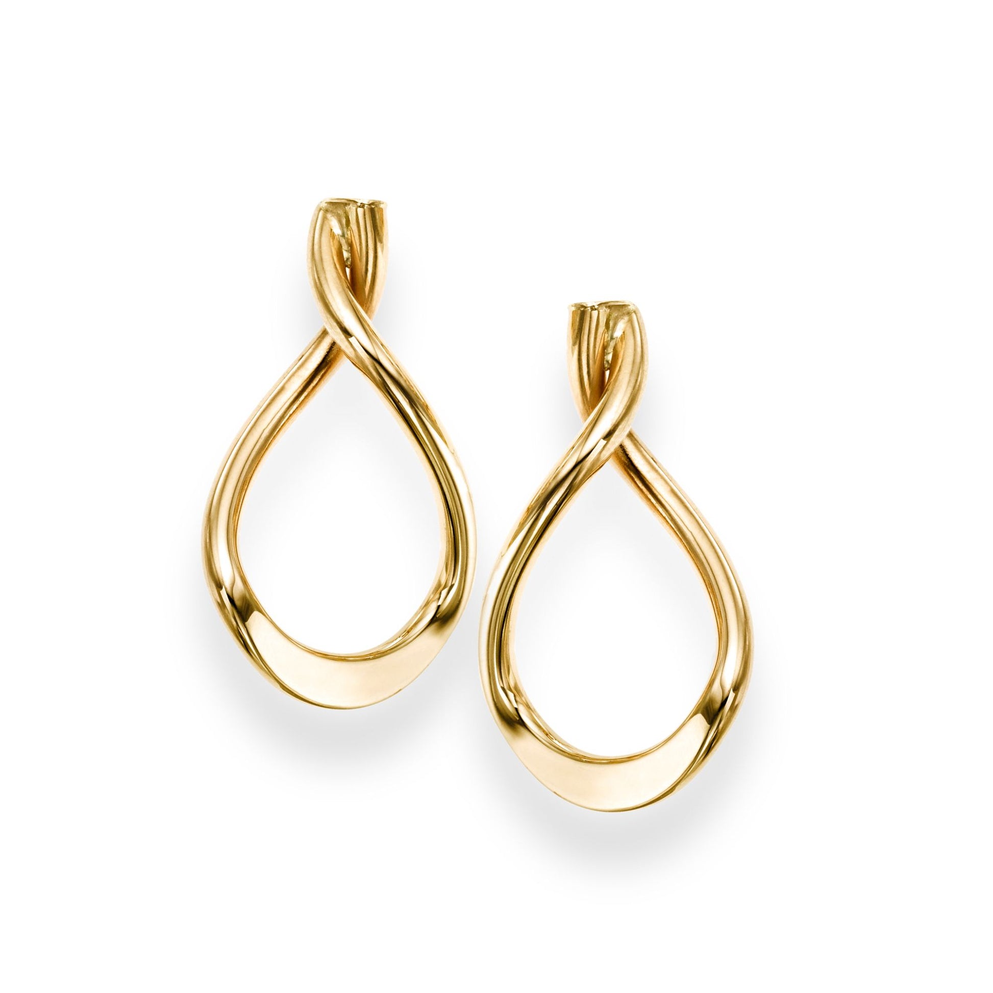 Royal Chain 14K Gold Drop Freeform Earring ER6862