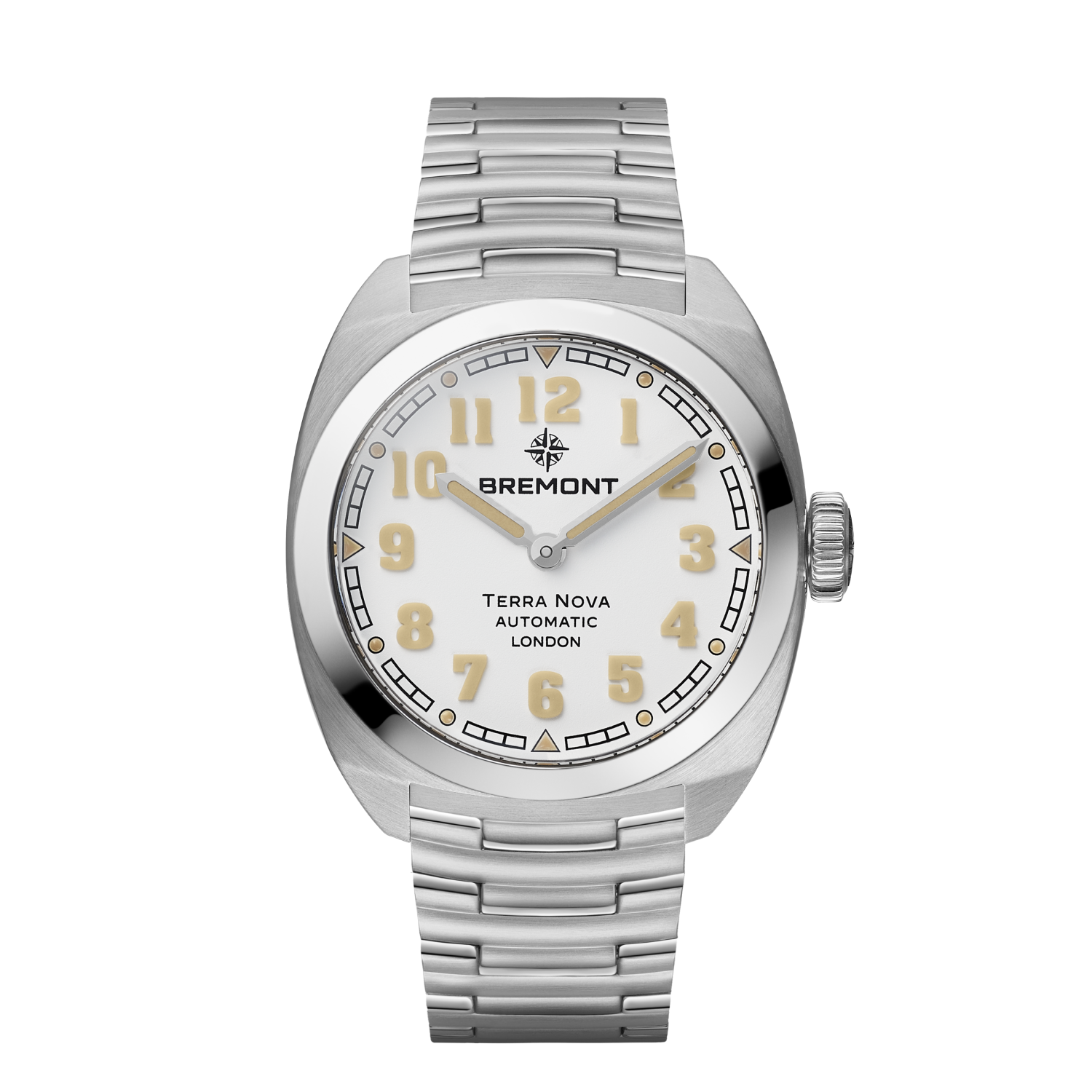 Bremont Terra Nova 38 TN38-ND-SS-WH-B