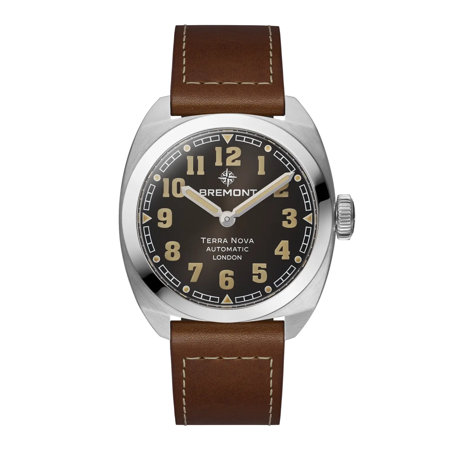 Bremont Terra Nova 38 TN38-ND-SS-BK-L-S