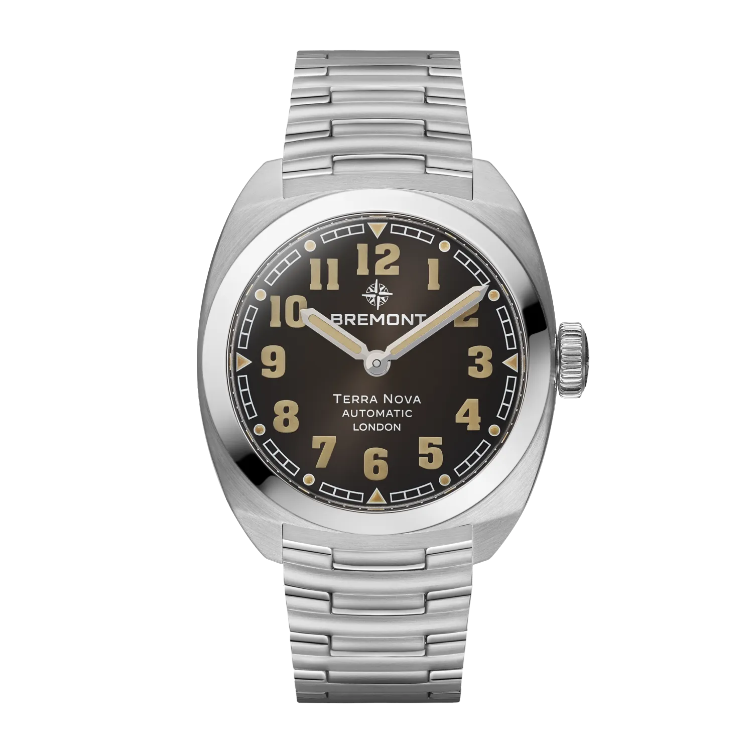 Bremont Terra Nova 38 TN38-ND-SS-BK-B