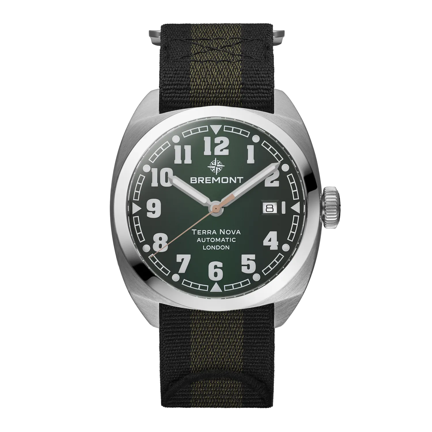 Bremont Terra Nova 40.5 Date TN40-DT-SS-GN-N-S