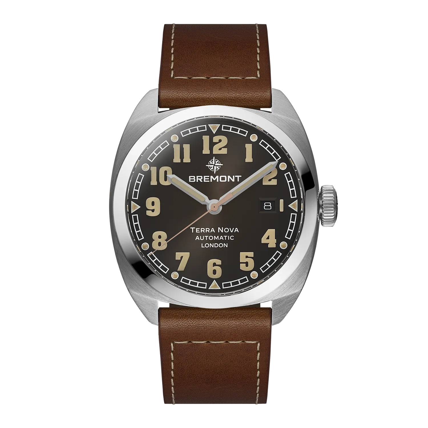 Bremont Terra Nova 40.5 Date TN40-DT-SS-BK-L-S