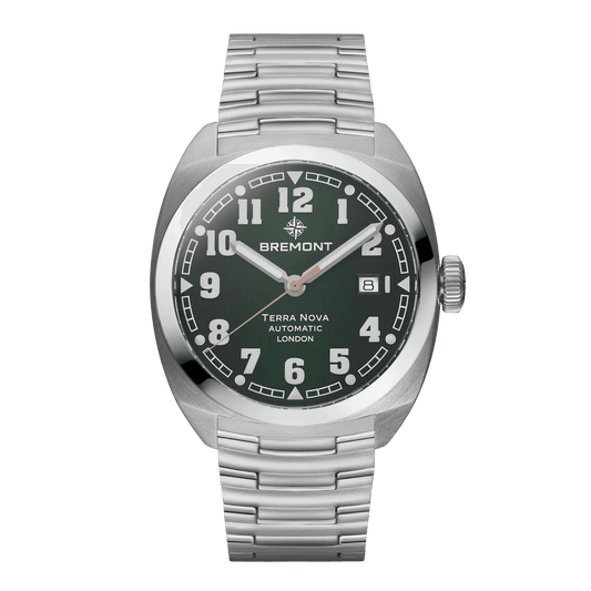 Bremont Terra Nova 40.5 Date TN40-DT-SS-GN-B