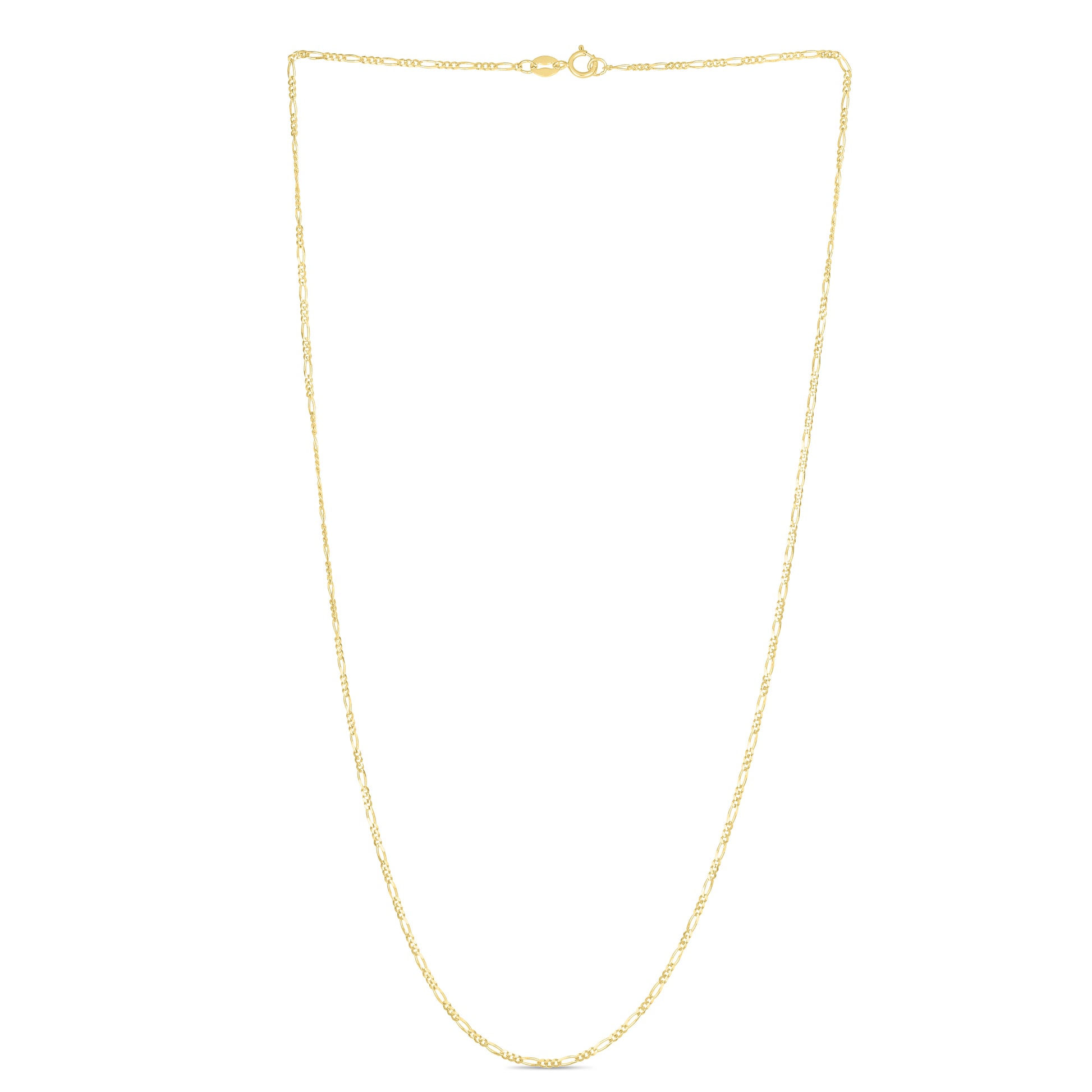 Royal Chain 14K Gold 1.9mm Figaro Chain FIG050