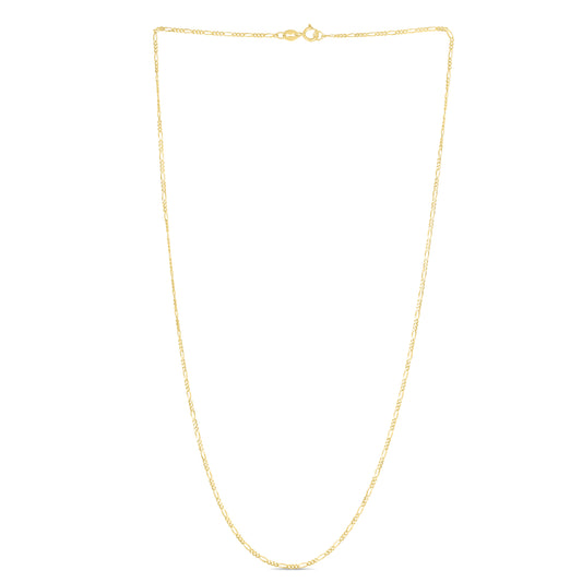 Royal Chain 14K Gold 1.9mm Figaro Chain FIG050