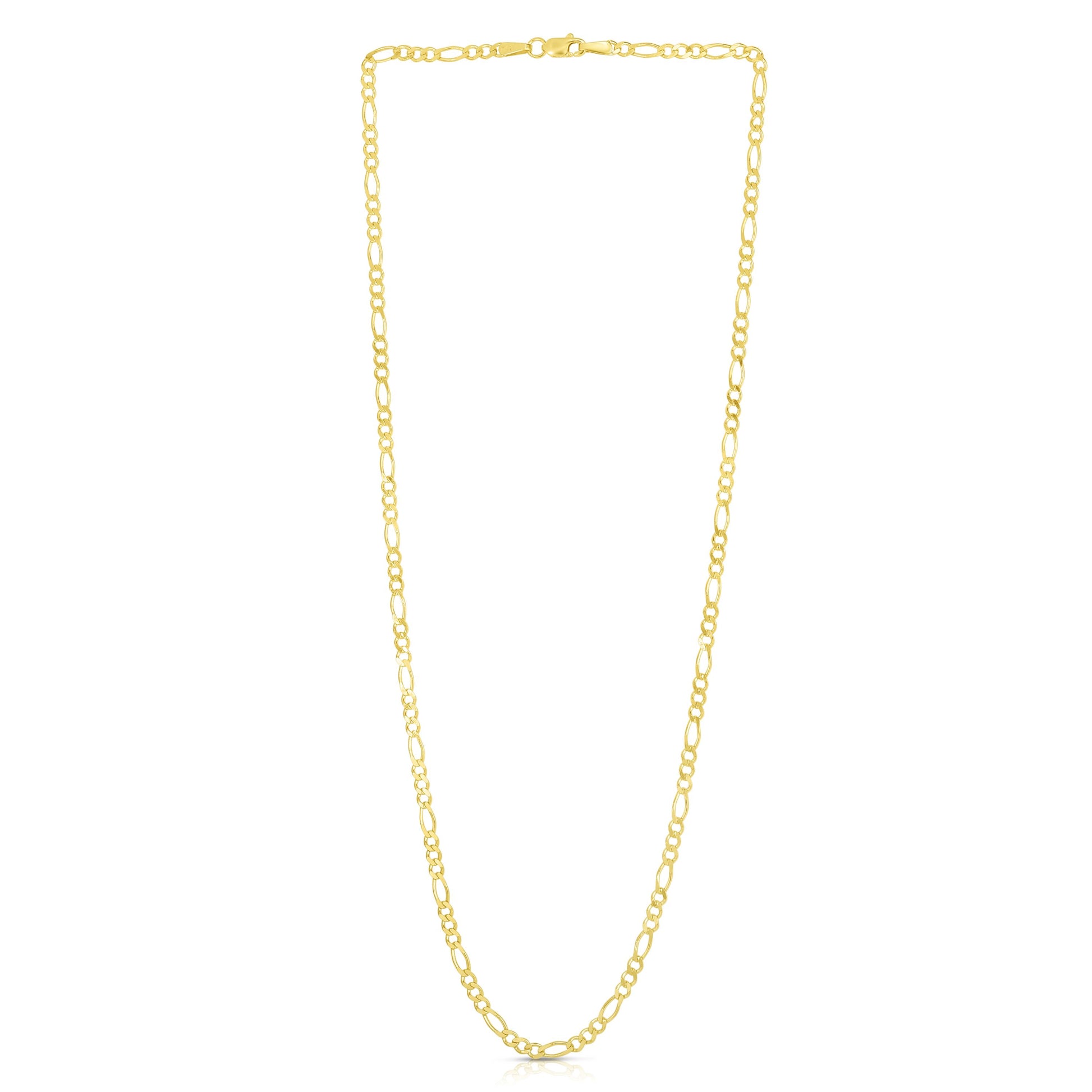 Royal Chain 14K Gold 2.8mm Figaro Chain FIG065