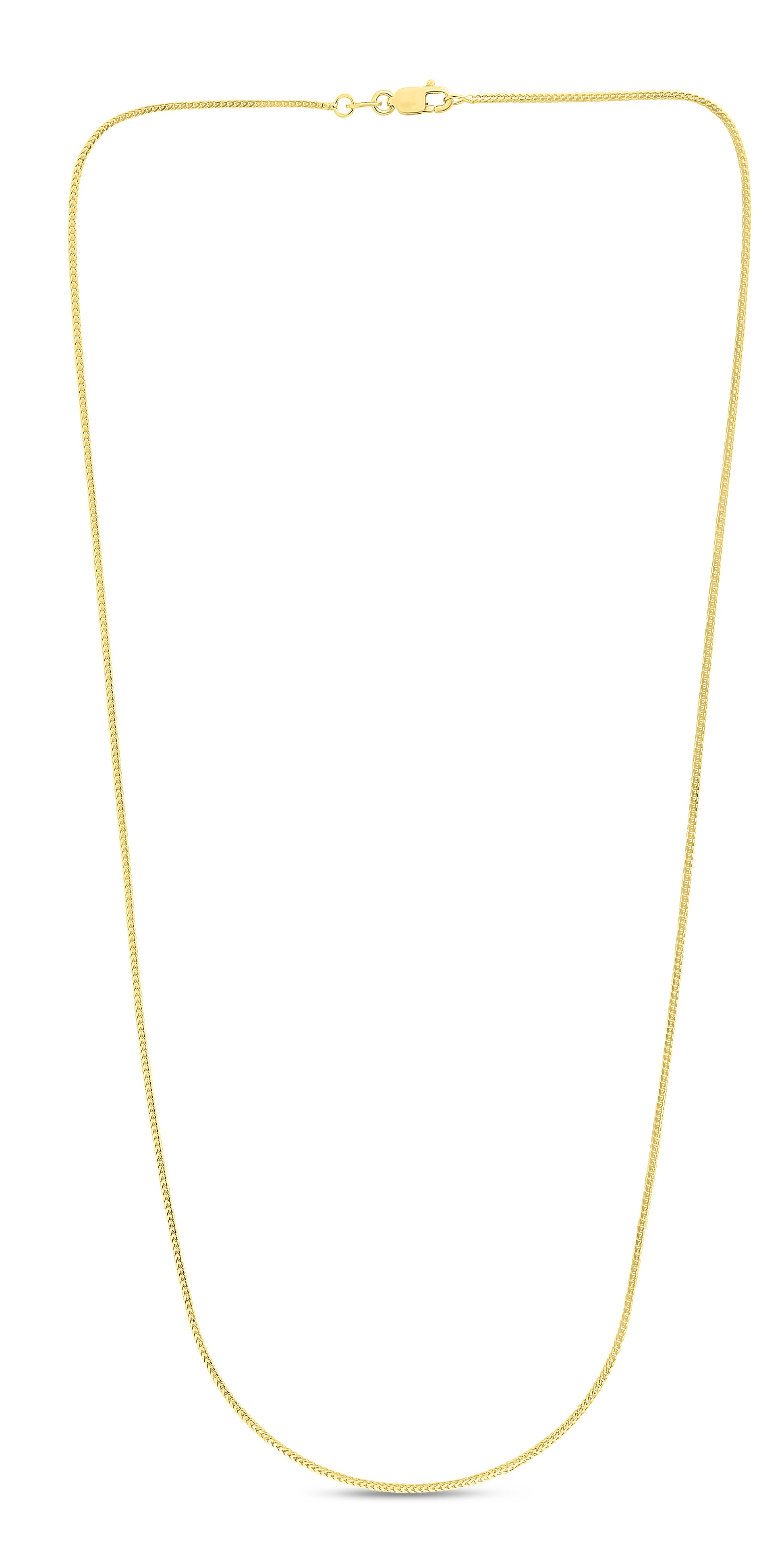 Royal Chain 14K Gold .9mm Franco Chain FR030