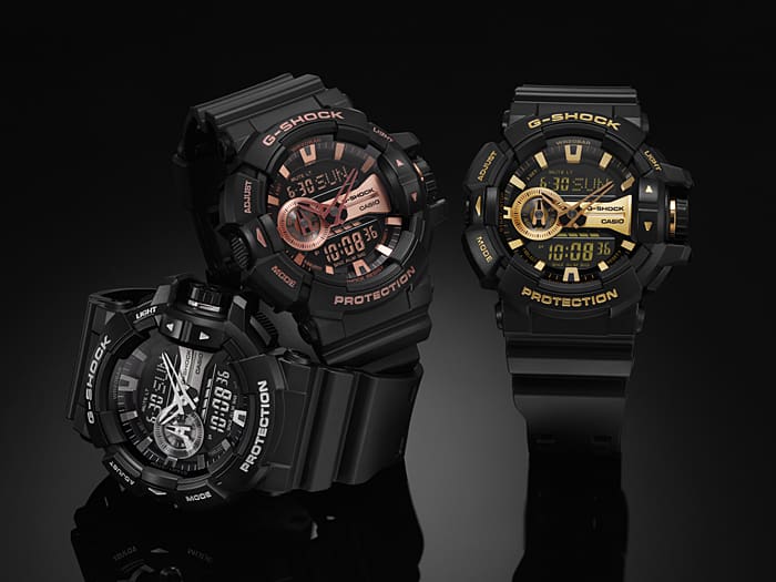 G-Shock GA-400 SERIES GA400GB-1A9
