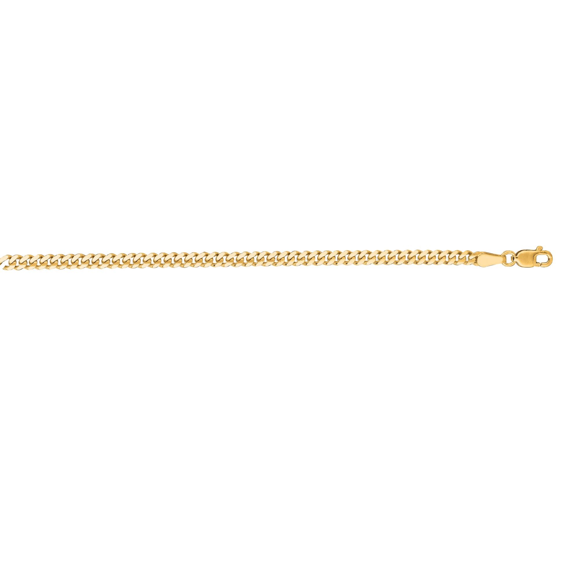 Royal Chain 14K Gold 2.8mm Gourmette Chain GR080