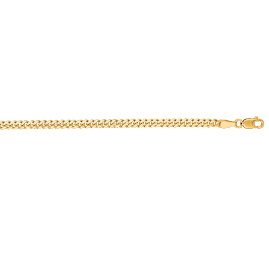 Royal Chain 14K 3.6mm Gourmette Chain GR100