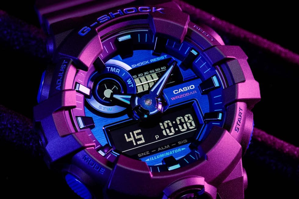 G-Shock GA-700 SERIES GA700VB-1A
