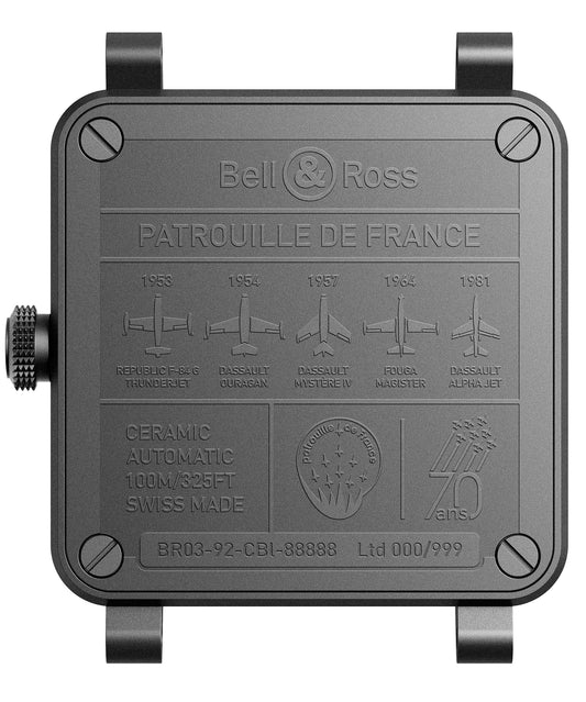 Bell & Ross BR-03 Patrouille de France 70th Anniversary 42 MM BR03A-HER-CE/SCA