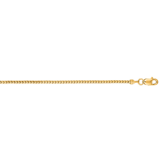 Royal Chain 14K Gold 1.3mm Ice Chain ICE010