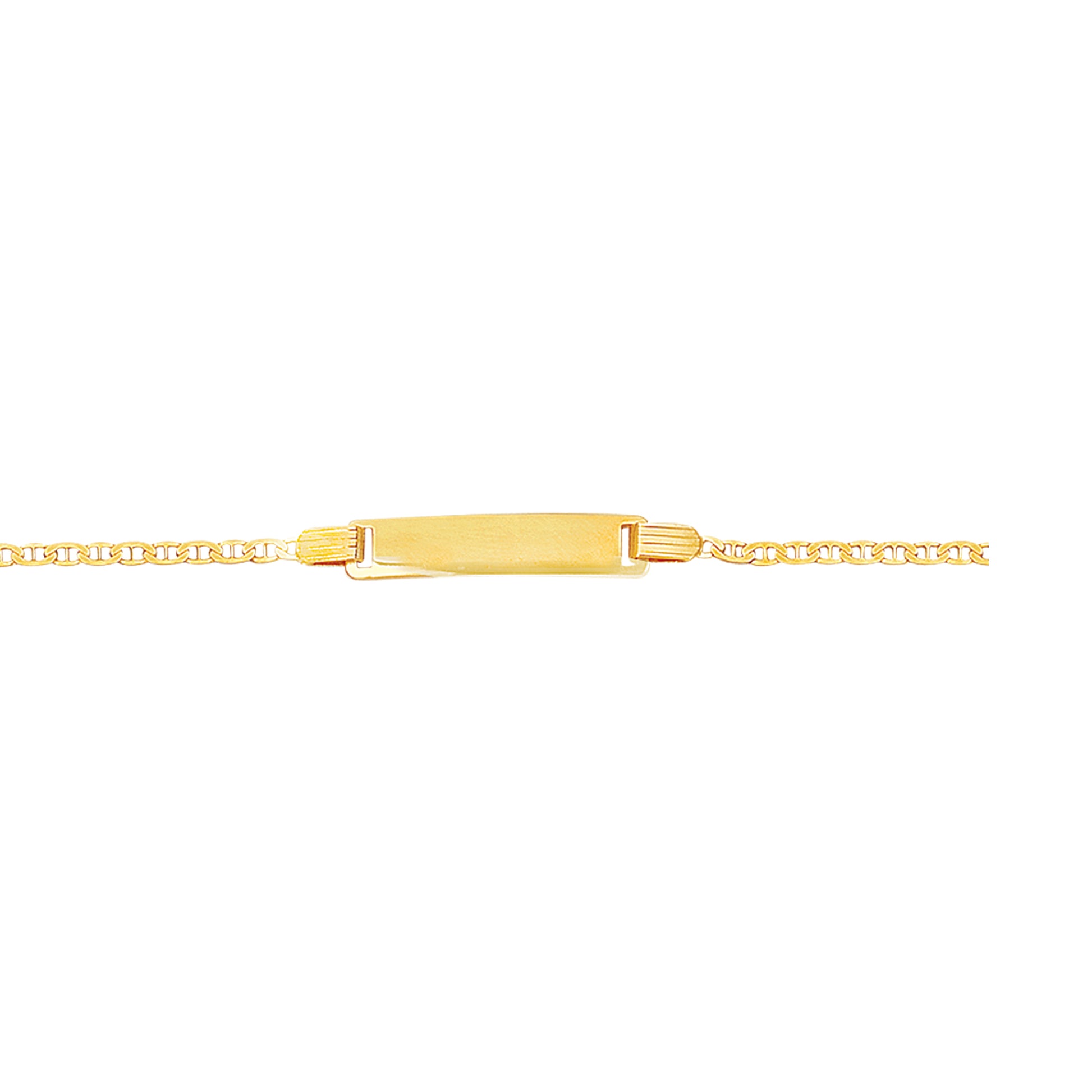 Royal Chain 14K Gold Children's Mariner ID Bracelet ID135