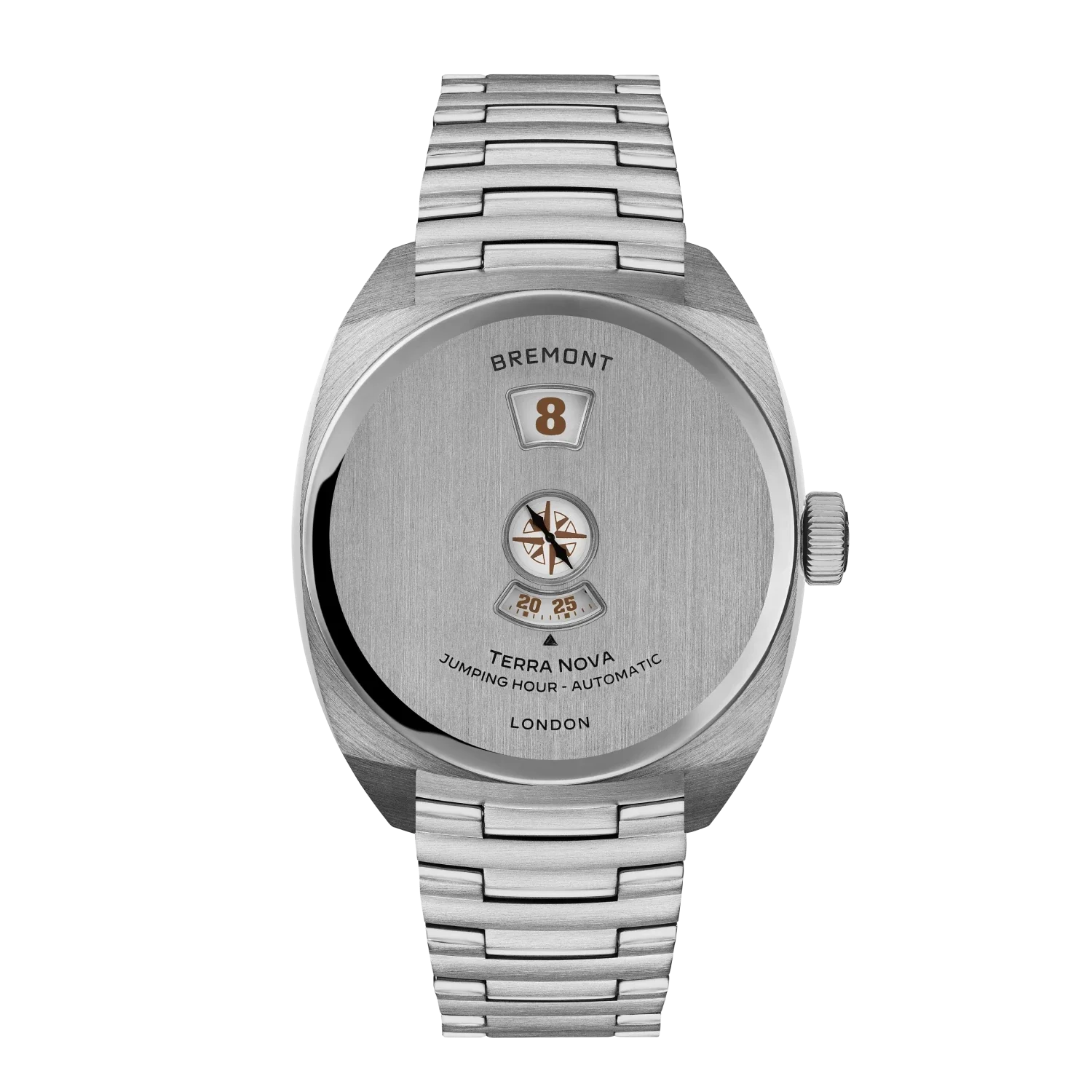 Bremont Terra Nova Jumping Hour TN38-JH-SS-CC-B