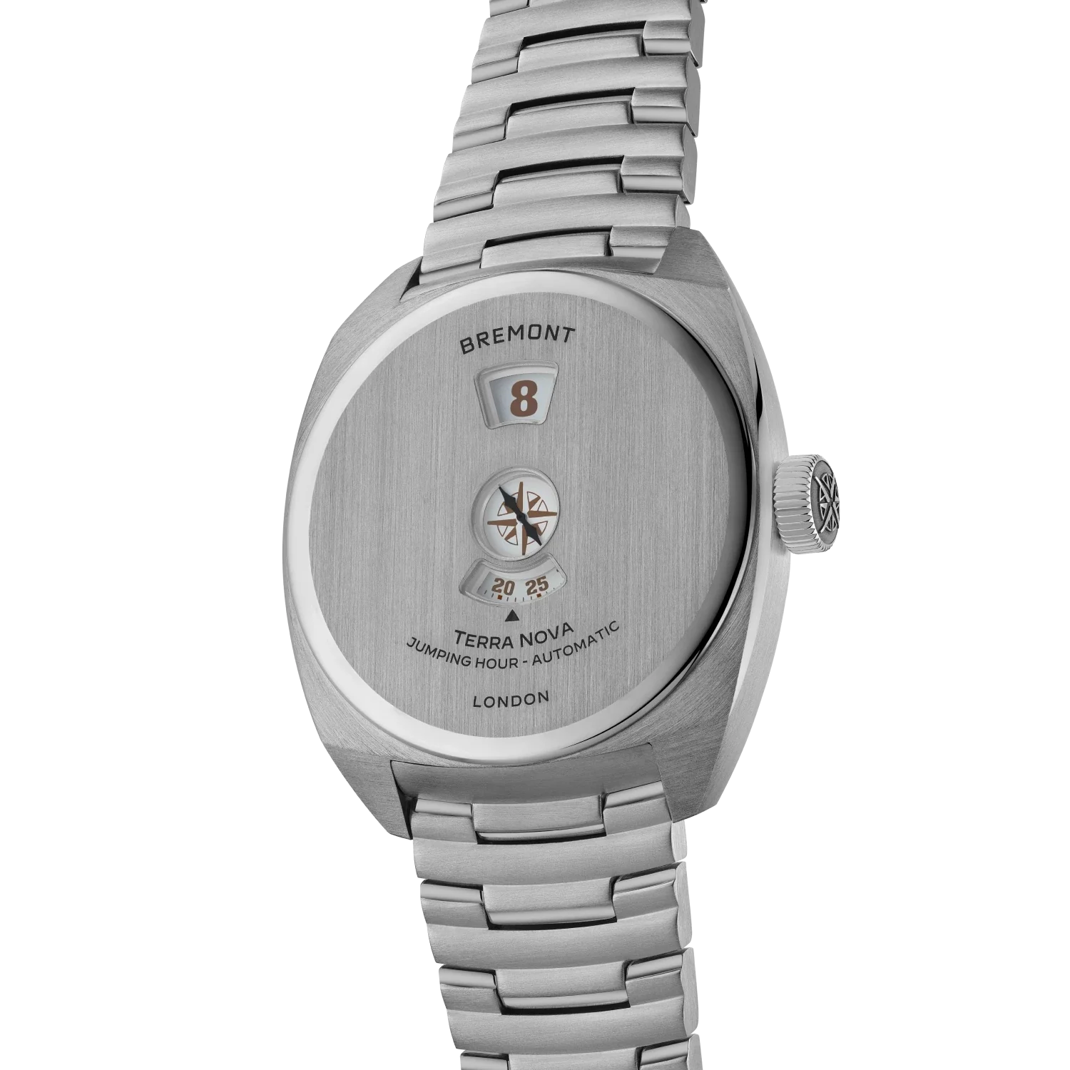 Bremont Terra Nova Jumping Hour TN38-JH-SS-CC-B
