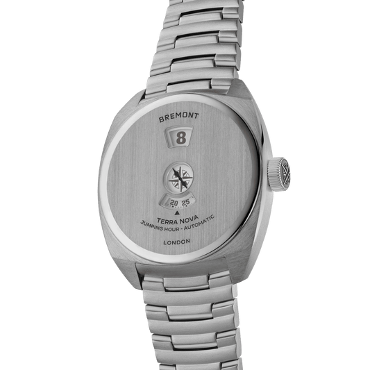 Bremont Terra Nova Jumping Hour TN38-JH-SS-CC-B