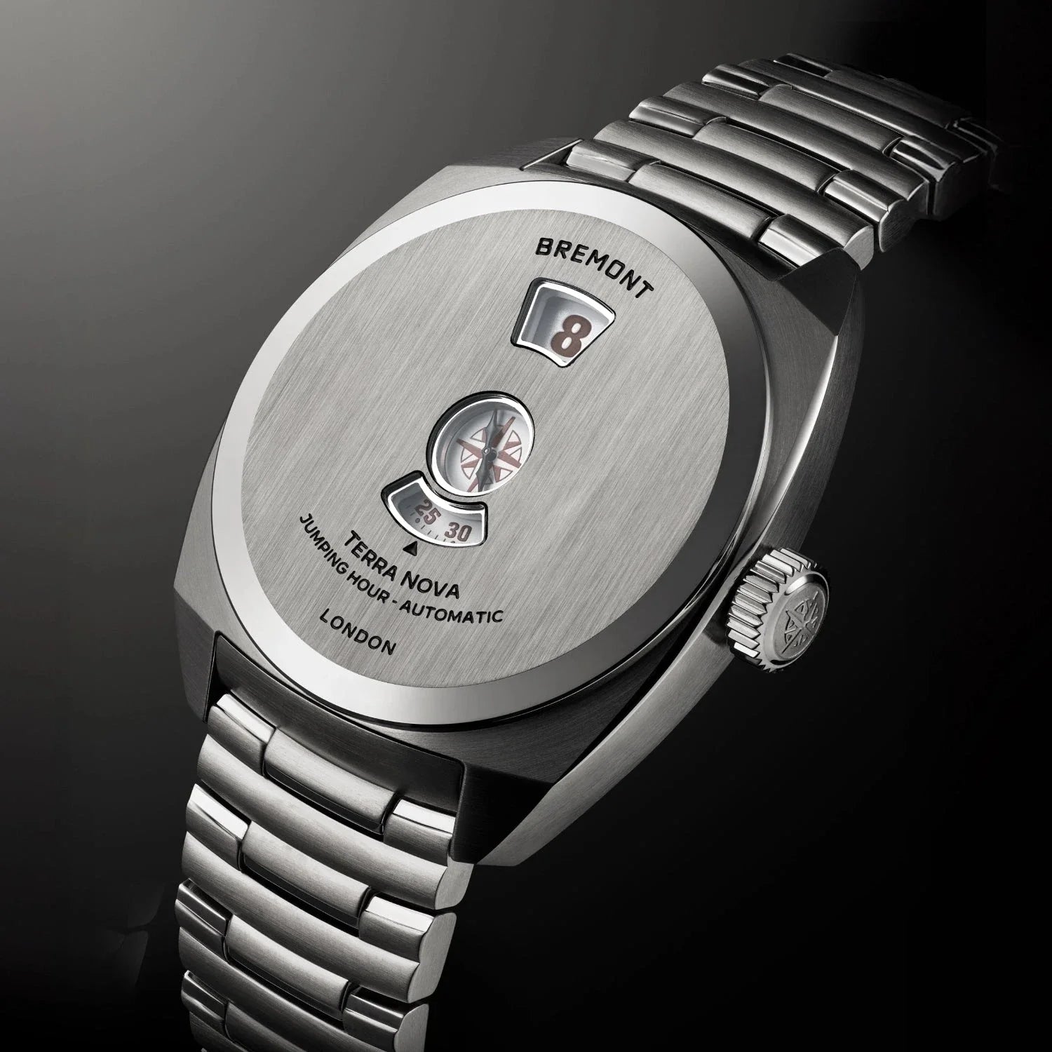 Bremont Terra Nova Jumping Hour TN38-JH-SS-CC-B