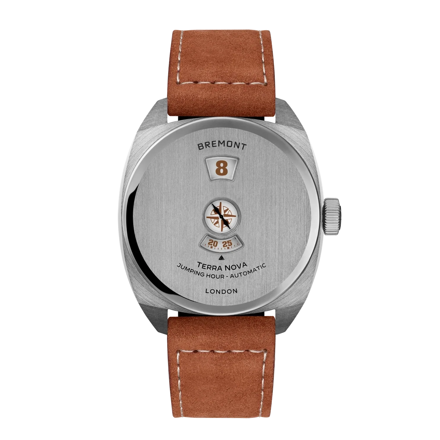 Bremont Terra Nova Jumping Hour TN38-JH-SS-CC-L-S