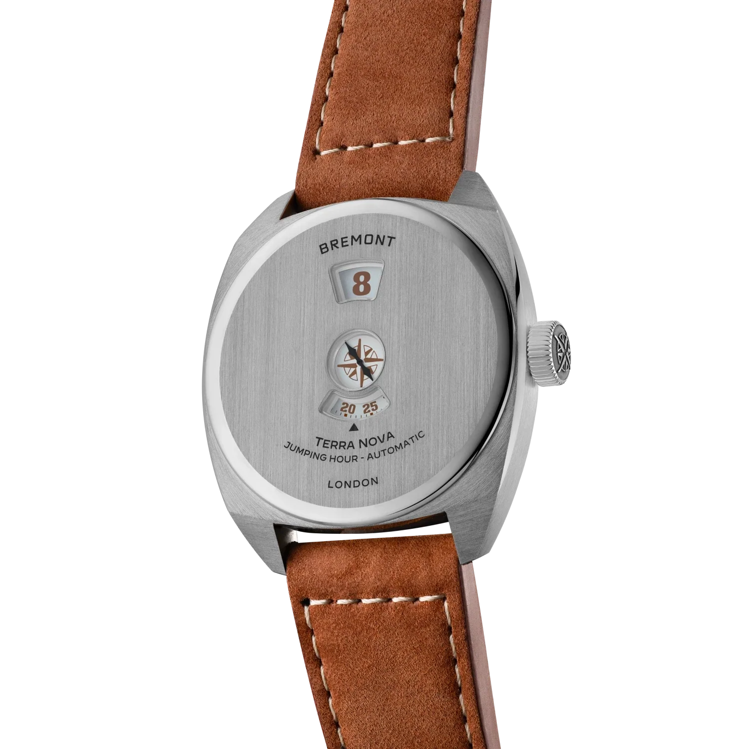Bremont Terra Nova Jumping Hour TN38-JH-SS-CC-L-S