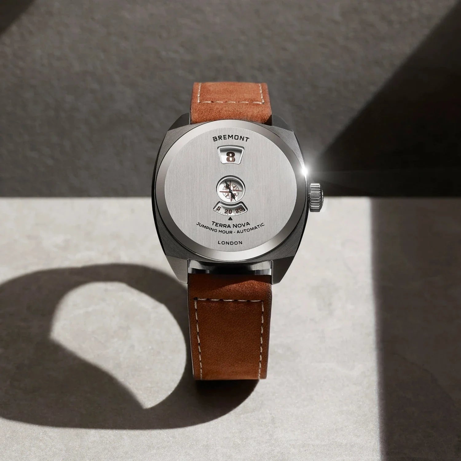 Bremont Terra Nova Jumping Hour TN38-JH-SS-CC-L-S