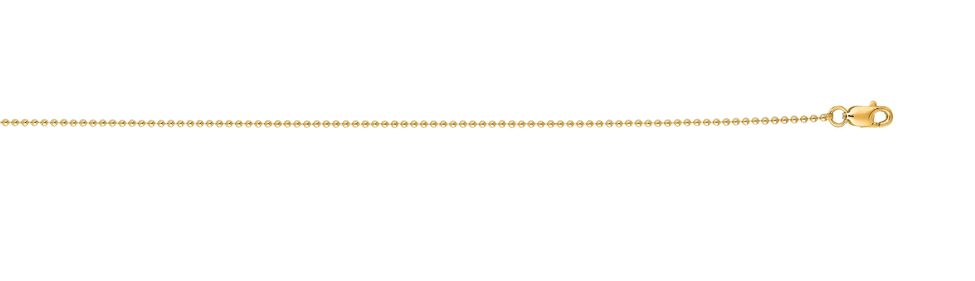 Royal Chain 18K Gold 2.5mm Bead Chain KSBD250