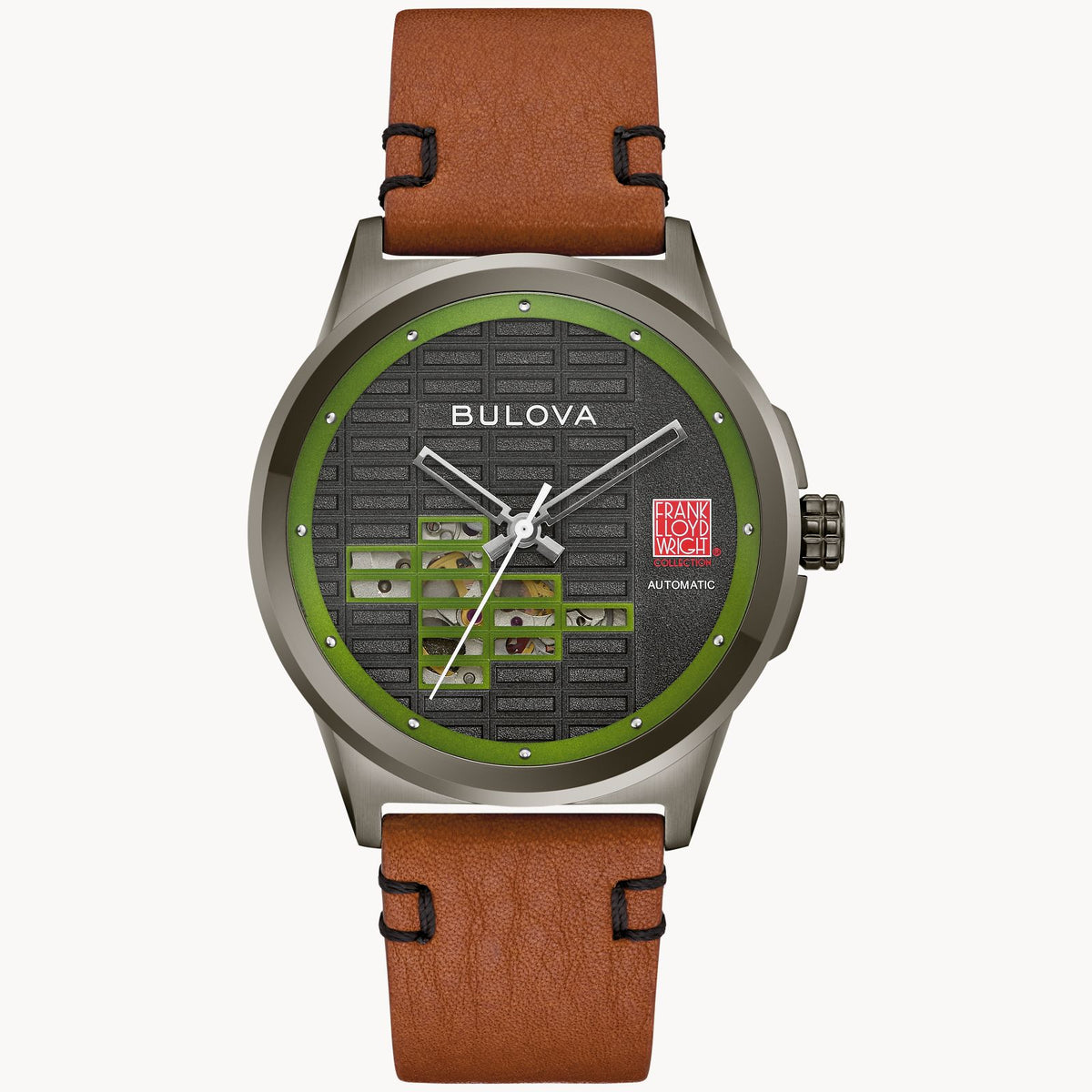 Bulova Kalil House Automatic Frank Lloyd Wright Watch 98A330
