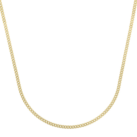 Royal Chain 14K Gold 2.8mm Light Gourmette Chain LGR080