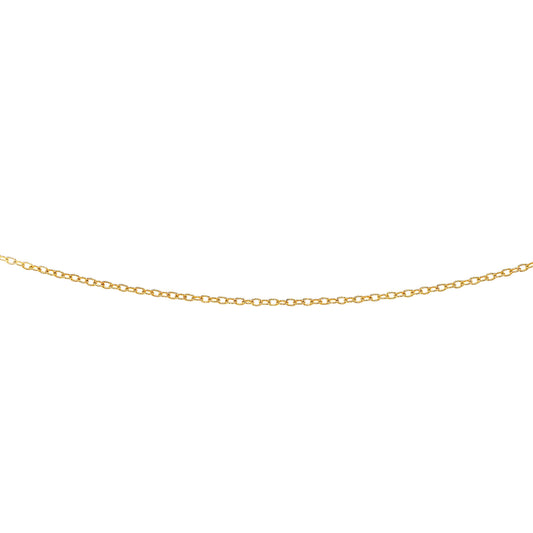 Royal Chain 14K Gold 2.5mm Textured Cable Chain LK156