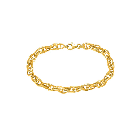 Royal Chain 14K Gold Polished Euro Link Chain LK263