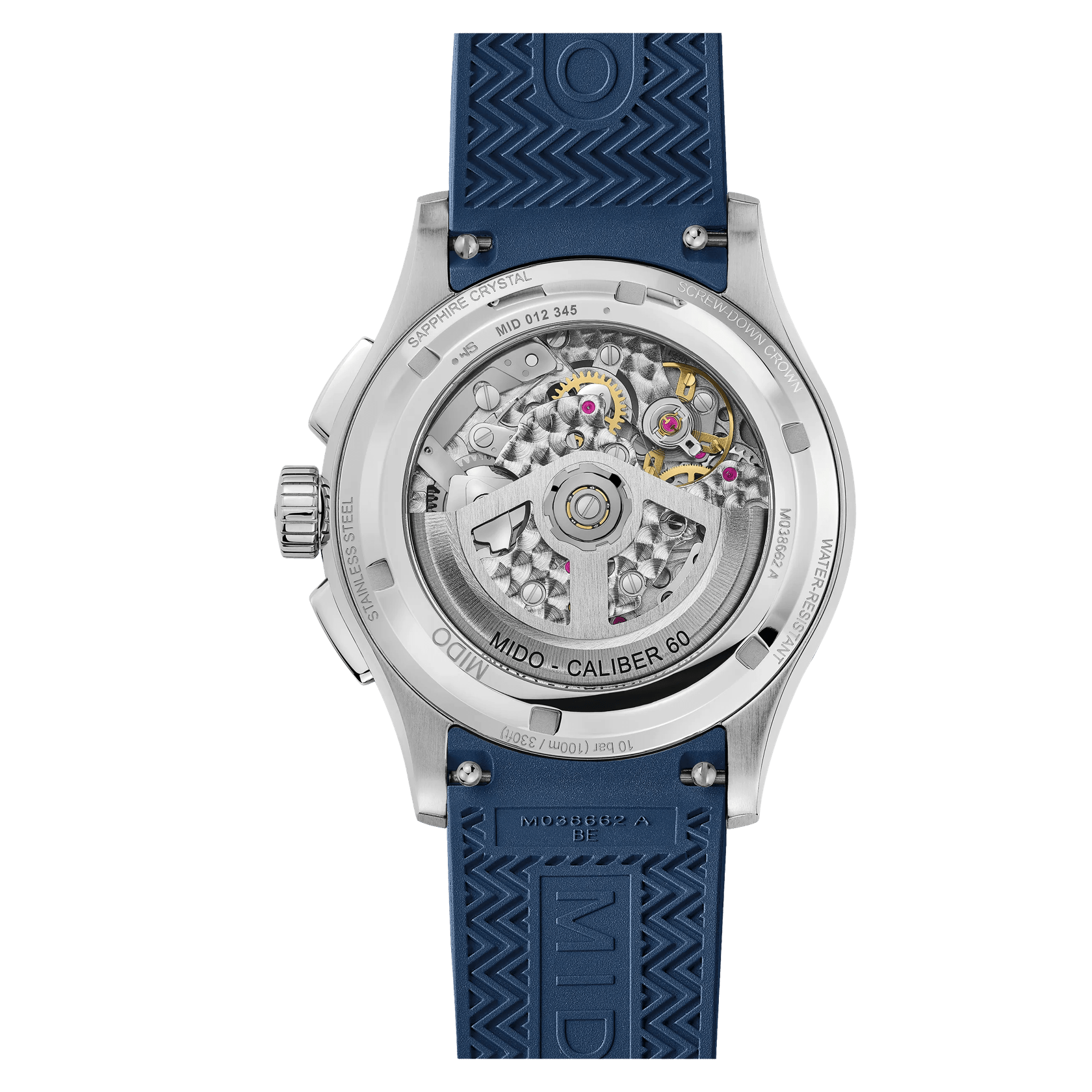 Mido Multifort Skeleton Chronograph M038.662.17.040.00