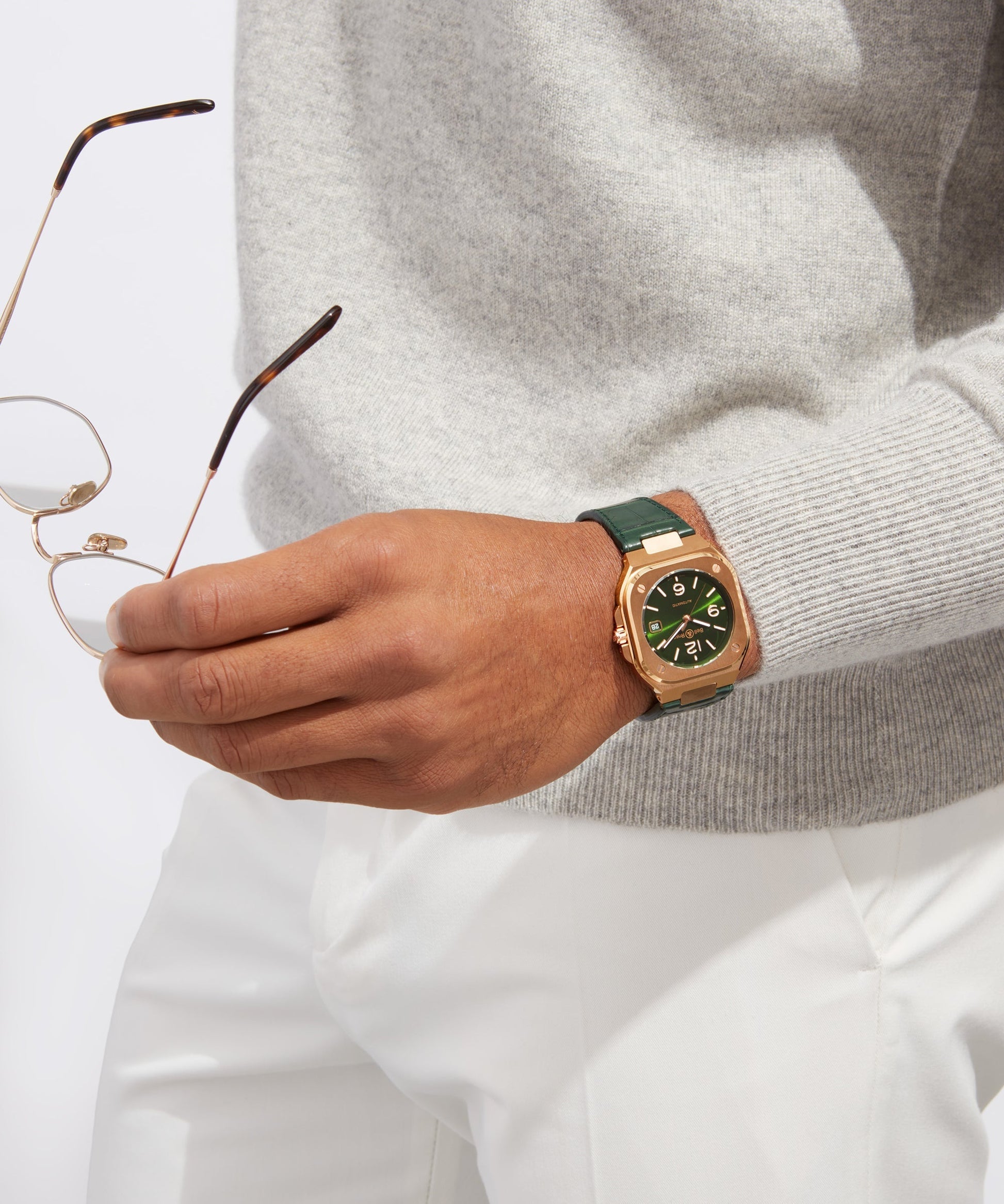Bell & Ross BR-05 GREEN GOLD 40 MM BR05A-GN-PG/SPG