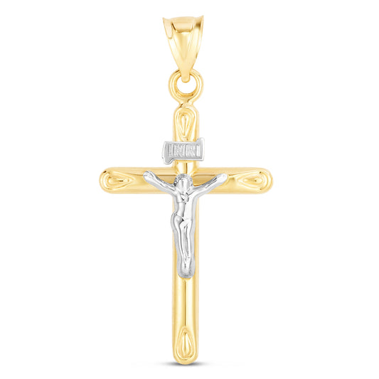 Royal Chain 14K Gold Medium Crucifix Cross MD212